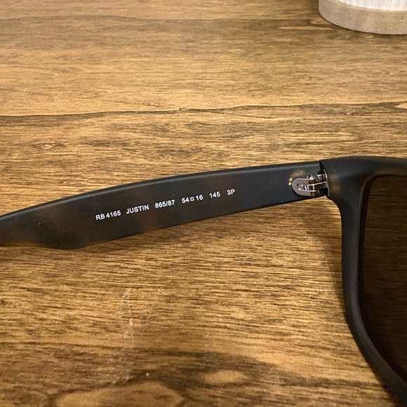 Ray-Ban Justin Matte Tortoise Sunglasses - Picture 3 of 13